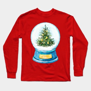 Snowball Blue Long Sleeve T-Shirt